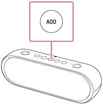SRS-XB20 | คู่มือช่วยเหลือ | การยกเลิกฟังก์ชั่นเพิ่มลำโพง