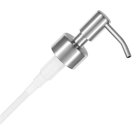 ALTGLAS Stainless Steel Soap Pump 'Budapest' as Replacement for Liquid ...