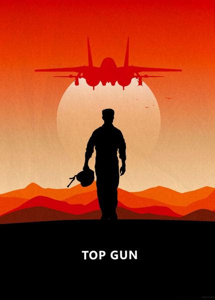 Top Gun Maverick - Tom Cruise - Hollywood Movie Minimalist Poster by ...