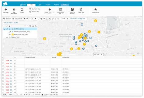GIS Data Classification Using ArcGIS Online 的图像结果