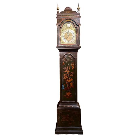 Swedish Fryksdahl Grandfather Clock with Raised Base, circa 1820s For ...