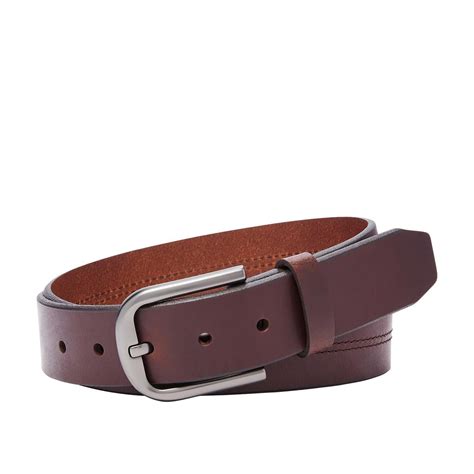Buy Fossil Samson Brown Belt MB1062A20034 at Amazon.in