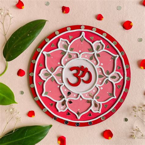 DIY Om Lippan Art Kit: Create Sacred Wall Decor | Doodlez.in