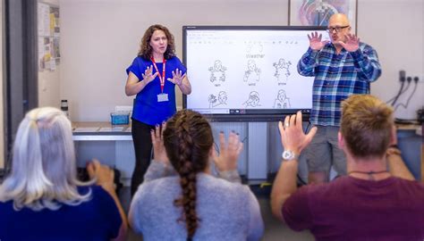 British Sign Language For All, Exeter College, 8 November to 6 December ...