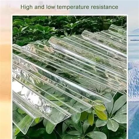 KDDEON Clear Roof Sheet,1mm Thick Fiberglass Daylighting India | Ubuy