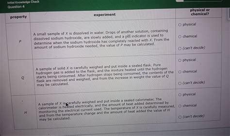 Solved: Initial Knowledge Check uestion 4 [Others]