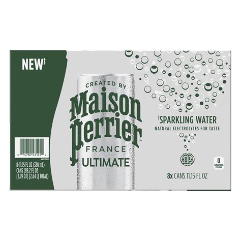 Maison Perrier Sleek Cans Unflavored | Walgreens