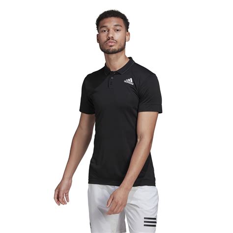 adidas | Tennis Freelift Polo Shirt Mens | Black | SportsDirect.com