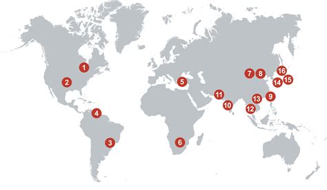 Worldwide Corolla Plants (Currently: Sep. 2015) | Toyota Motor Corporation Official Global Website