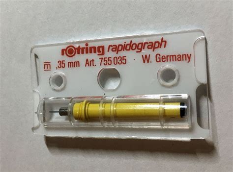 Buy Rotring new nibs and pens Variant Isograph Rapidograph Online at ...