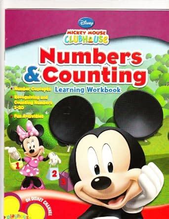 Mickey Mouse Clubhouse Numbers & Counting Learning Workbook : Amazon.in ...