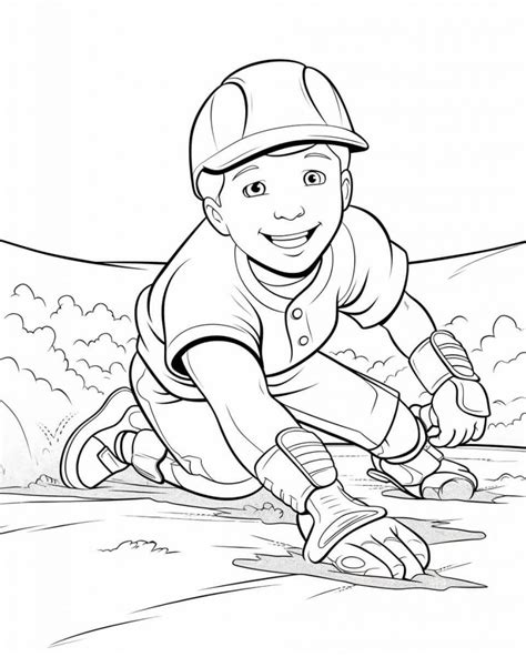 Baseball Coloring Sheets 的图像结果