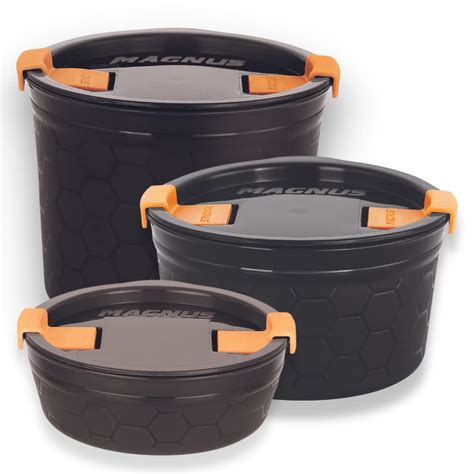 Buy Magnus Microwave Safe Stainless-Steel Steam Lock Kitchen Food ...