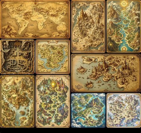 Fantasy Map Generator - Create Unique Fantasy World Maps with AI