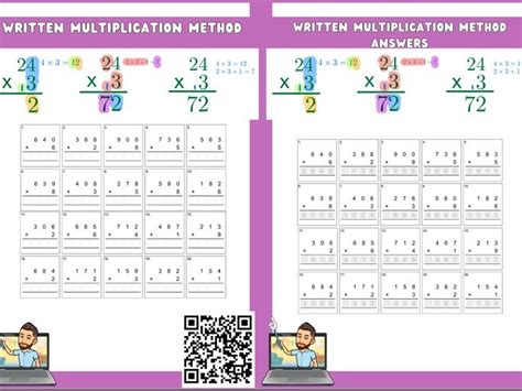 Image result for Written Method for Multiplication