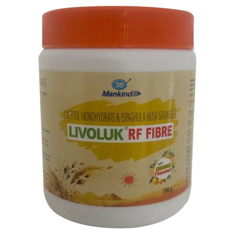 Livoluk RF Fibre Orange Flavour Granules 180 gm | Uses, Side Effects ...