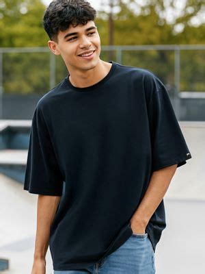 Buy Bewakoof Mens Blue Oversized Fit T-Shirt Online