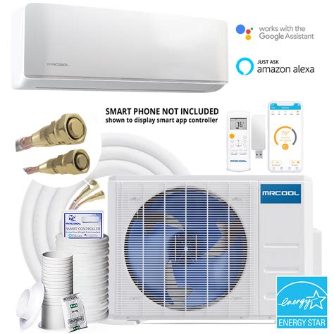 DIY 4th Gen 18k BTU Ductless Mini-Split Heat Pump Complete System 208-230V/60Hz | Berthiaume ...