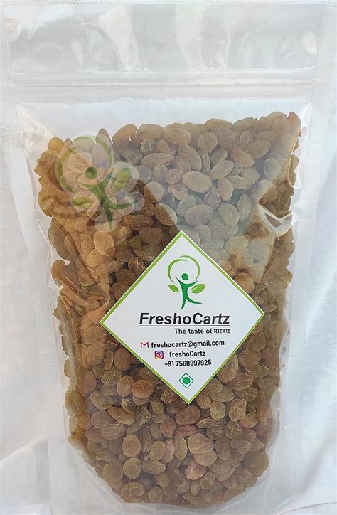 FreshoCartz Yellow Kishmish | Pilli Kismis | Dried Grapes | PILI ...