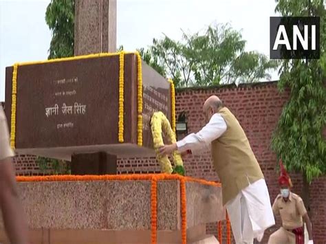 Amit Shah pays tributes to freedom fighters at Cellular Jail in Andaman ...