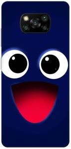 Voleano Back Cover for Poco X3 (Smiley face,smile,big smile,cases cover ...