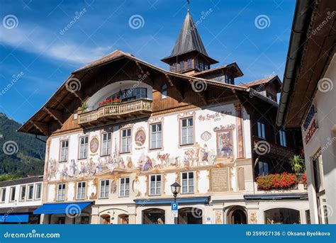Oberammergau Town in Bavaria, a Municipality in of Garmisch ...