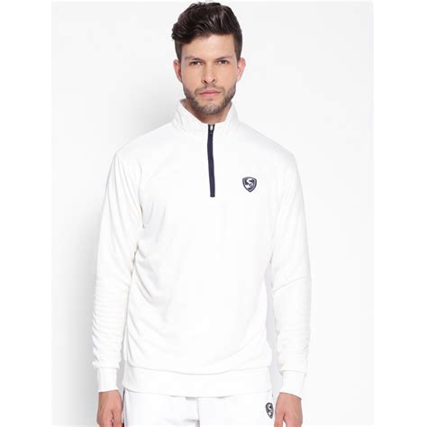 SG Senior ICON Full Sleeve Pullover Cricket Whites – TeamSG