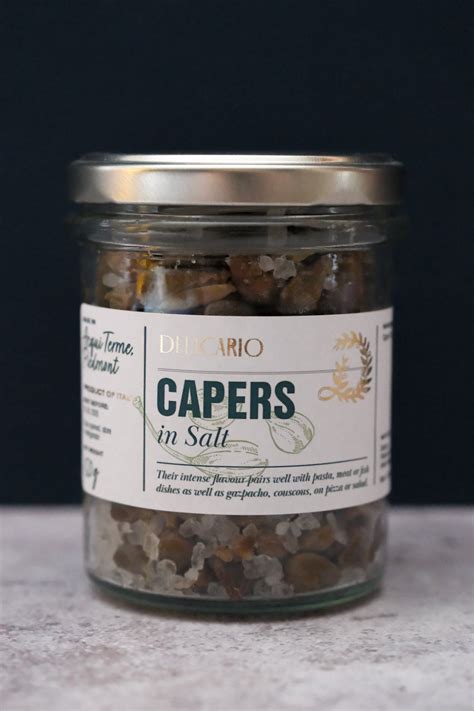 Capers in Salt, Delicario – The Cambridge Cheese Company