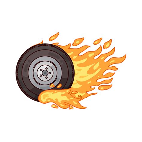 Image result for Exploding Tire Art