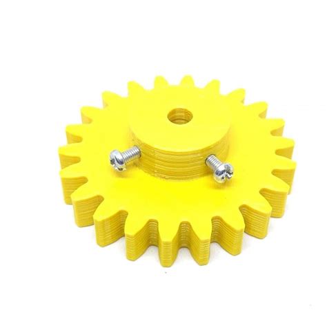 1pcs 3D Printed Plastic Spur Gear 22 Teeth 60mm dia 10mm Width 6mm hole ...