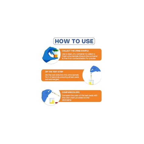FitEval 10-in-1 Urine Test Strips - 120 CT | Comprehensive India | Ubuy