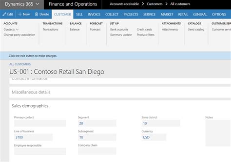 Image result for All Customers Module D365
