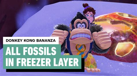 Donkey Kong Bananza - Every Forest Layer Fossil Location | Rare and ...