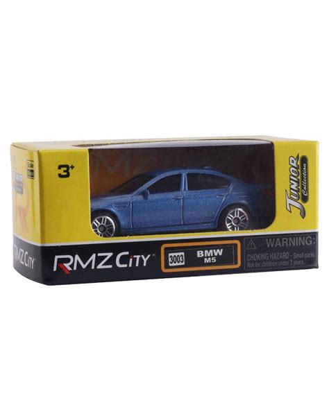 Buy RMZ BMW M5 Die Cast Free Wheel Toy Car - Blue Online at Best Price ...