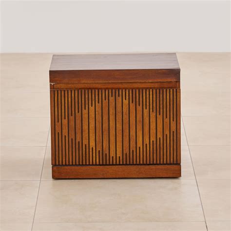 Buy (Refurbished) Harmony Bed Side Table with Drawer - Brown from Home ...