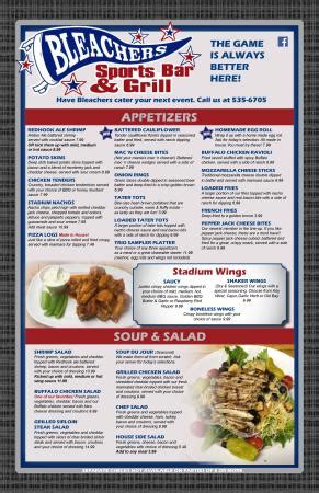 BLEACHERS SPORTS BAR & GRILL, Watkins Glen - Restaurant Reviews, Phone ...