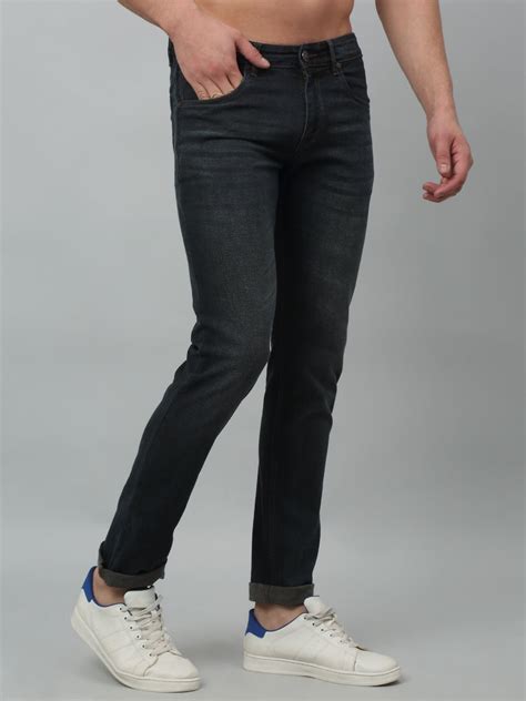 Cantabil Cotton Olive Ultra Narrow Fit Mid Rise Full Length Solid Casu