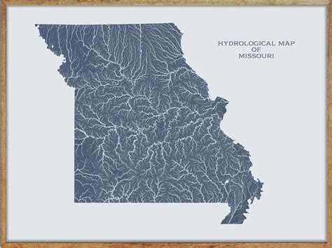 Map Of Major Lakes In Missouri