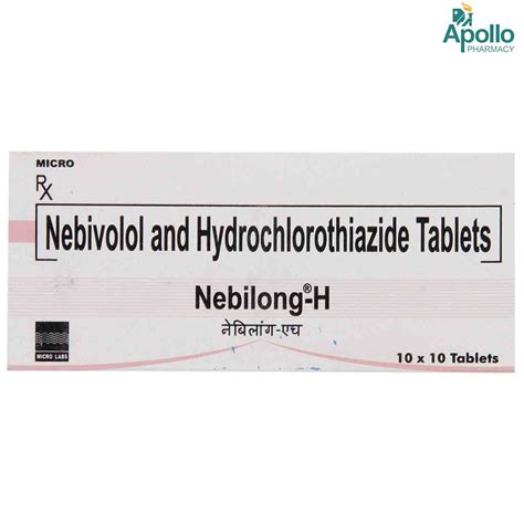 Nebilong-H Tablet 10's Price, Uses, Side Effects, Composition - Apollo ...