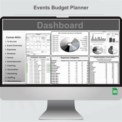 Buy Event Overview Expenses Event Budget Template, Catering Budget ...