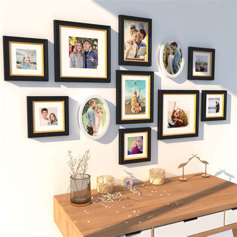 Jupiter Set of 11 Elite Designer 3D Wall Photo Frame for Home Decor ...