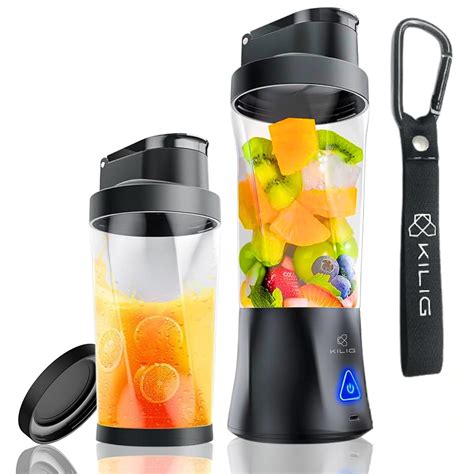 Buy Kilig Vortex Pro 360W Dual Mode Portable Blender for Smoothie and ...