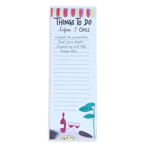 COLORtheMOMENTS| Reader Notepad | TO DO LIST | Things to do taskpad ...