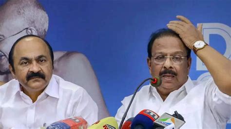 Battle intensifying within Congress; A, I groups targeting Satheesan ...