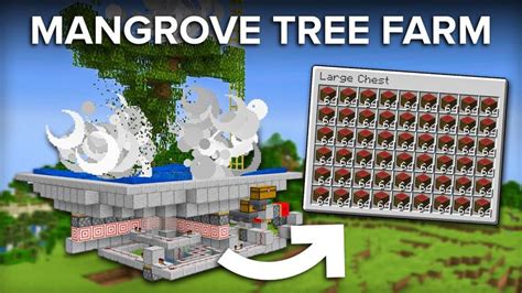 Image result for Minecraft Mangrove Tree Farm Create Mod