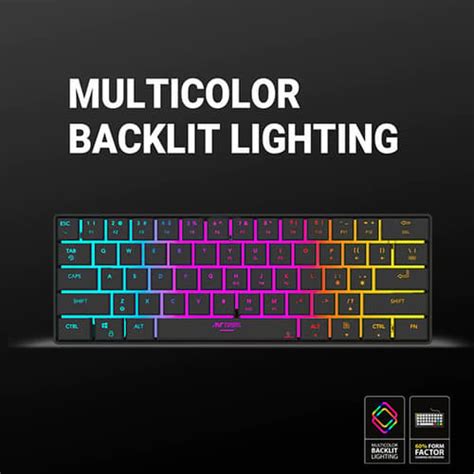 Ant Esports MK1500 Mini Black | Wireless Keyboard