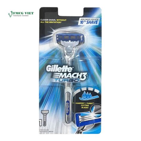 Gillette Mach 3 Turbo Razor Wholesale Exporter » FMCG Viet