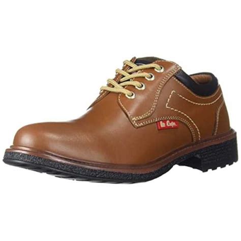 Lee Cooper Shoes Men's TAN Leather Driving Style Loafer (LC9573B1R ...