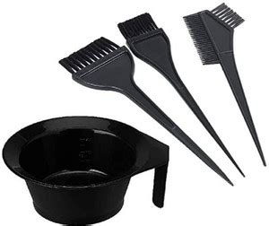 LARA KOSSLER Hair Comb, Dye Brush and Mixing Bowl Hair Colouring Kit ...