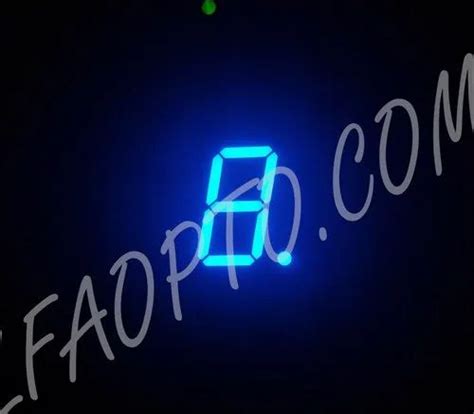 Seven Segment Numeric FND Led Display - Rectangle Seven Segment FND LED ...